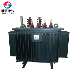 S11 1600kVA 10kV 400V الجهد بدون تحميل ينظم محول التوزيع المملوء بالزيت ثلاثي الطور